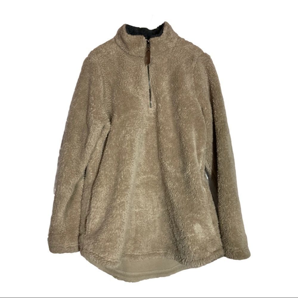 CHARLES RIVER APPAREL,Tan,Women’s pull over Sz M‎